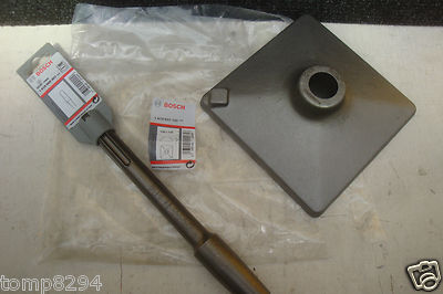 BOSCH SDS MAX - KEGELADAPTER + 150 MM STAMPFERPLATTE 1618609003 + 1618633102