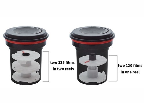 2 Film Developing Tank 2 Spiral Reel For 120 135 126 127 - Picture 2 of 9