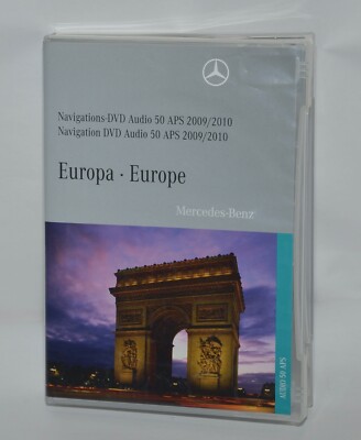 Mercedes-Benz Europa Navigation DVD Audio 50 APS 2009/10 A2198270059 Genuine