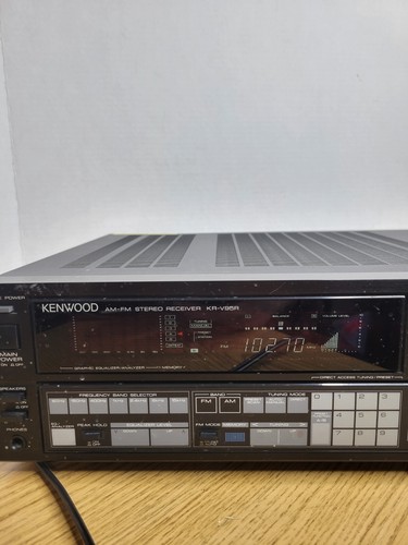 Kenwood KR-V95R AM FM Stereo Receiver Home Theater TUNER AMPLIFIER Tested - Picture 2 of 9