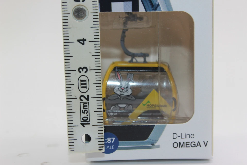 Jägerndorfer 82556 Omega V Planai Hopsiland Gondola 1:87 H0 NEW in OVP Cable Car - Image 4 of 4