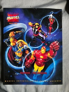 MEGA MARVEL August 1995 Marvel Entertainment Magazine for Comic retailers 
