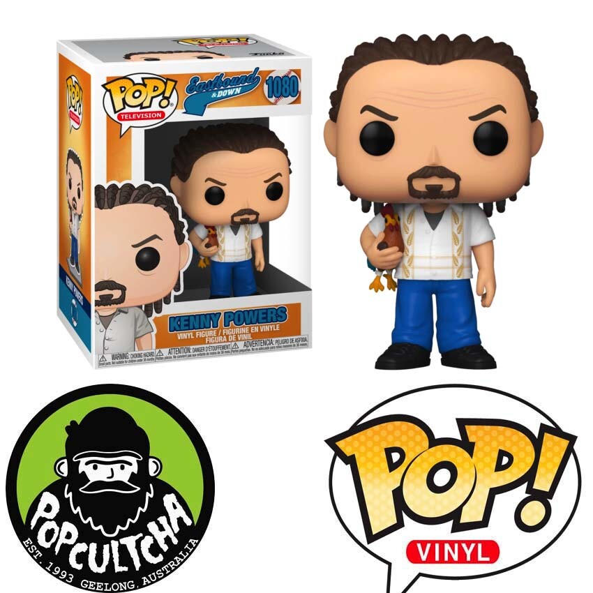 Eastbound &Amp; Down - Kenny Powers With Cornrows Pop! Vinyl Figure &Quot;New&Quot;