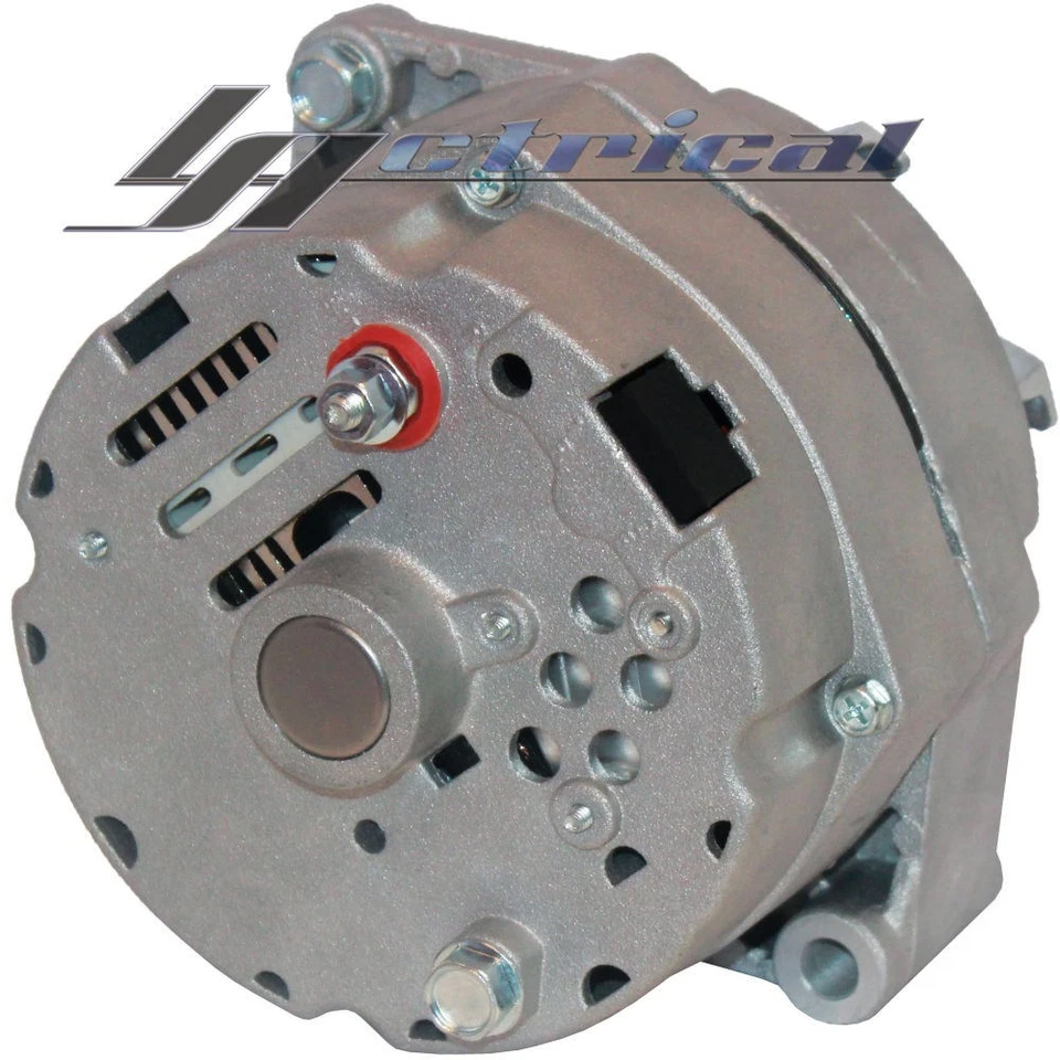 НОВЫЙ ГЕНЕРАТОР ПЕРЕМЕННОГО ТОКА GM BBC SBC HOTROD 10SI ТРИ 3 ПРОВОДА ШКИВ ЗАГОТОВКИ ВЕНТИЛЯТОР ВЫСОТЫ 110 А - Изображение 2 из 2