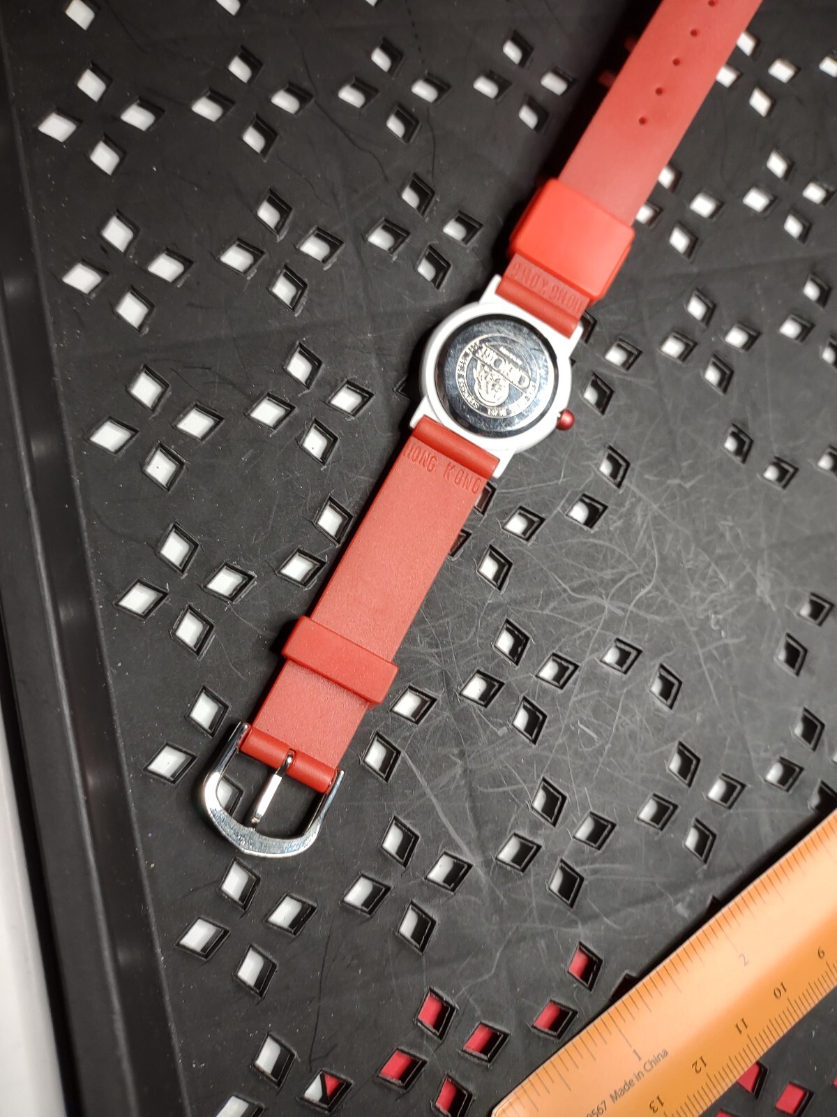 Untested Red Cherokee Compass Watch - image 8