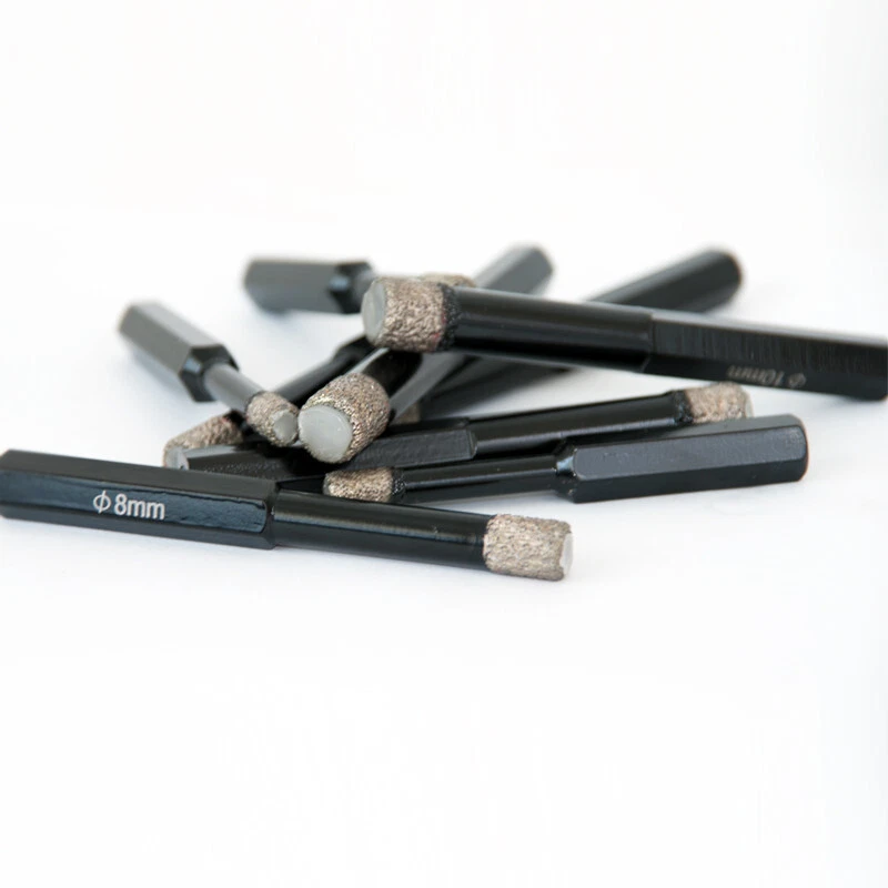 Hohlbohrer für Fliesen Diamantbohrer Set Sechskant Aufnahme für Bohrmaschinen - Bild 2 von 4