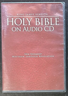 King James Version Holy Bible On Audio CD New Testament MP3 Compatible ...