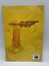 Goldeneye 007 Nintendo 64 N64 Original Replacement Manual Only