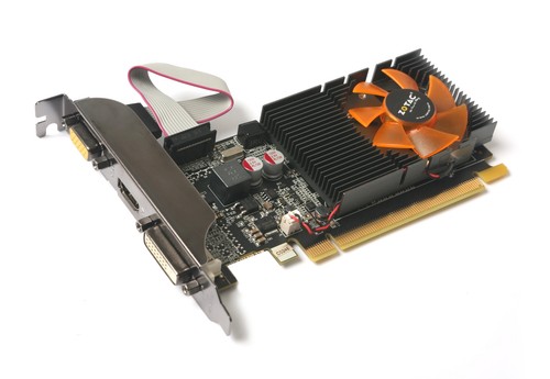 ZOTAC GeForce GT 710 2GB GDDR3 Grafikkarte DVI/HDMI/VGA - Bild 6 von 7