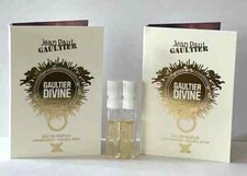 2x Jean Paul Gaultier Gaultier Divine Eau de Parfum Spray 1.5ml ea SAMPLE VIAL