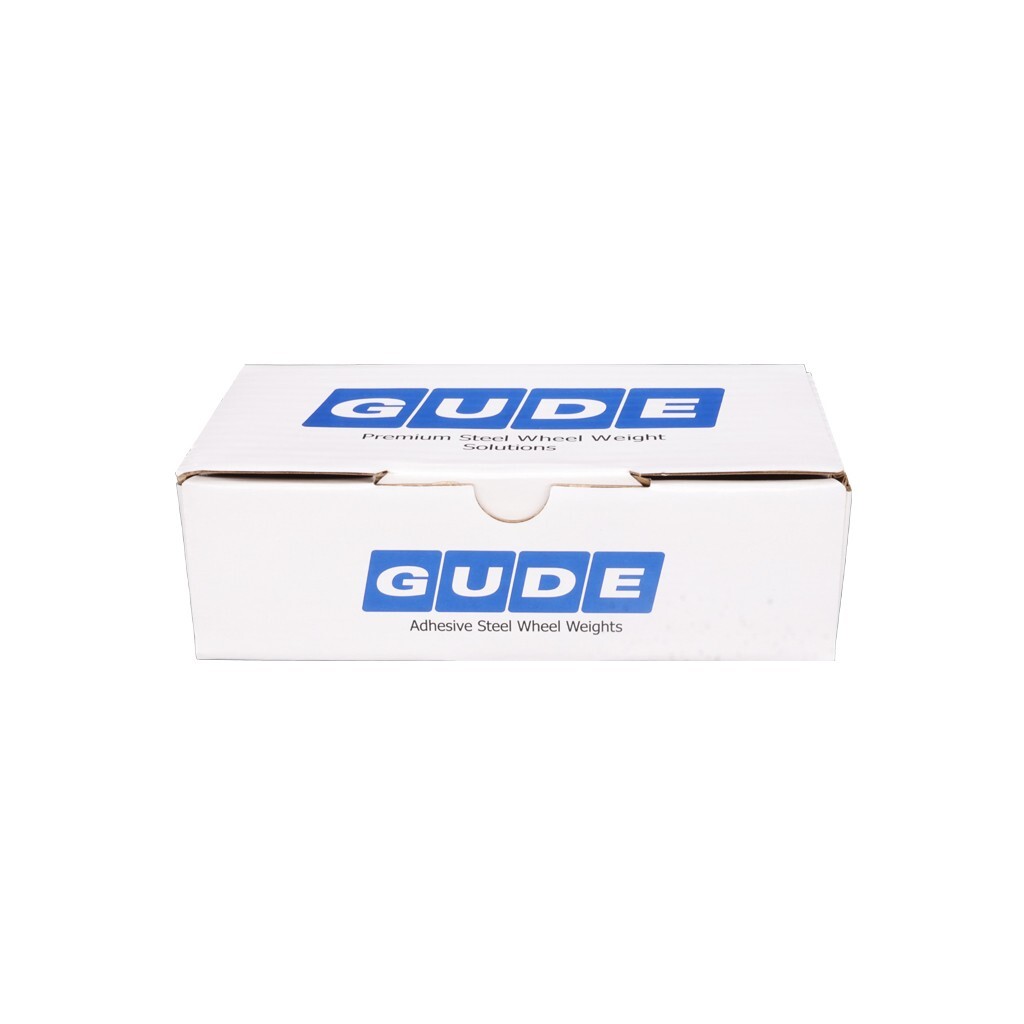 GUDE 1/2 oz, 0.50 oz. GRAY Adhesive Stick on Wheel Weights, 288pc/Box, 48 Strips