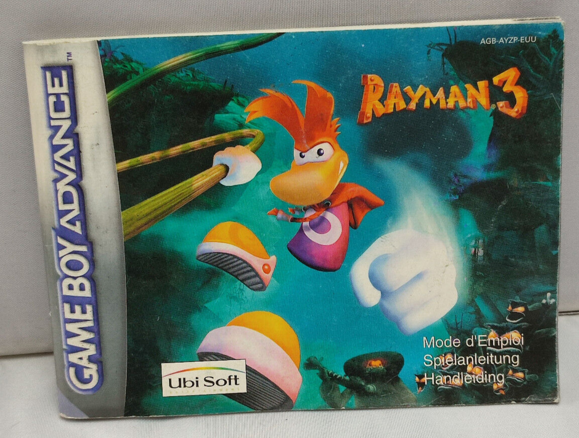 Notice : Rayman 3 - GAME BOY ADVANCE - PAL EUU