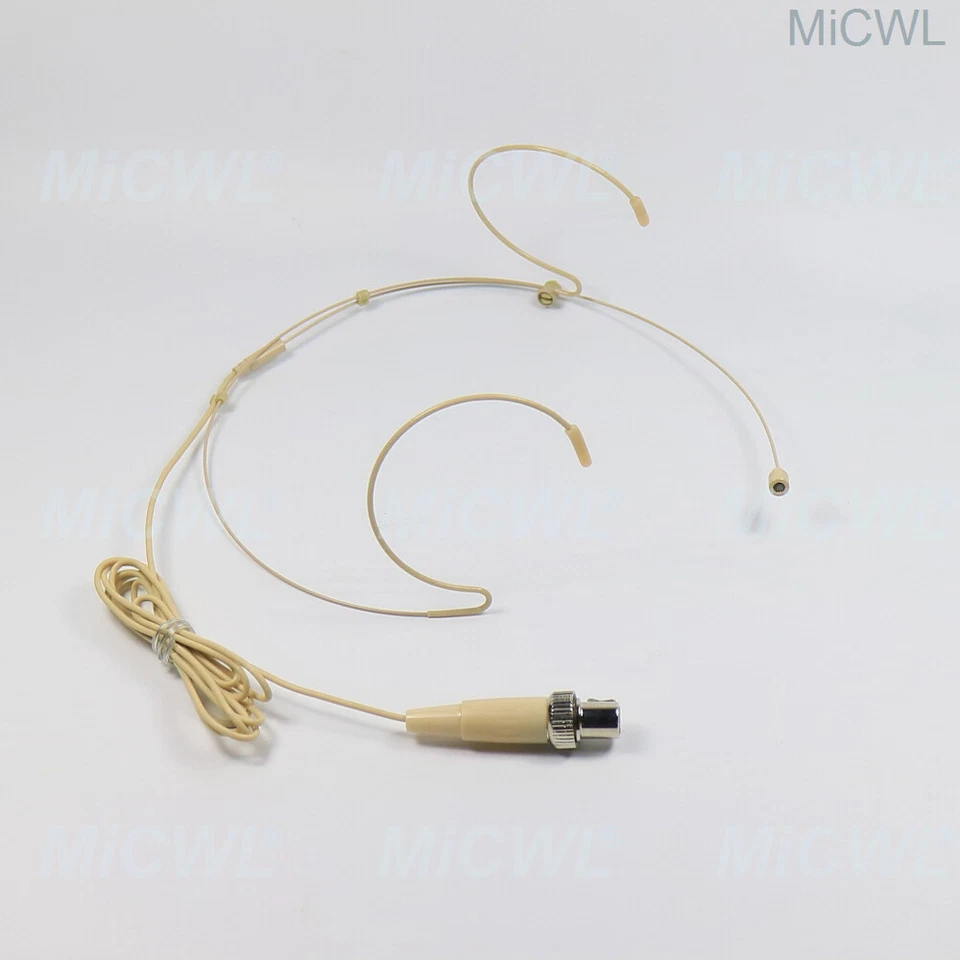 beige ear headset microphone for MiPro wireless system ACT135 - Image 4 of 4