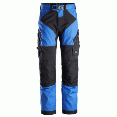 Snickers 6903 FlexiWork Stretch Kniepolster Arbeitshose versch. Farben - True Blue
