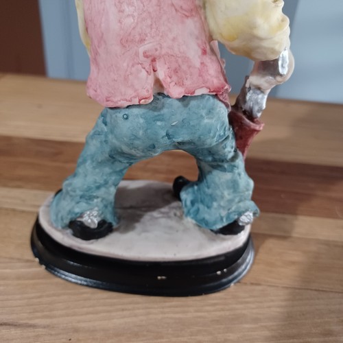 Vtg Young Cowboy Gunslinger Figurine 8" Red Hair Western - Giuseppe Armani Repro - Picture 10 of 18