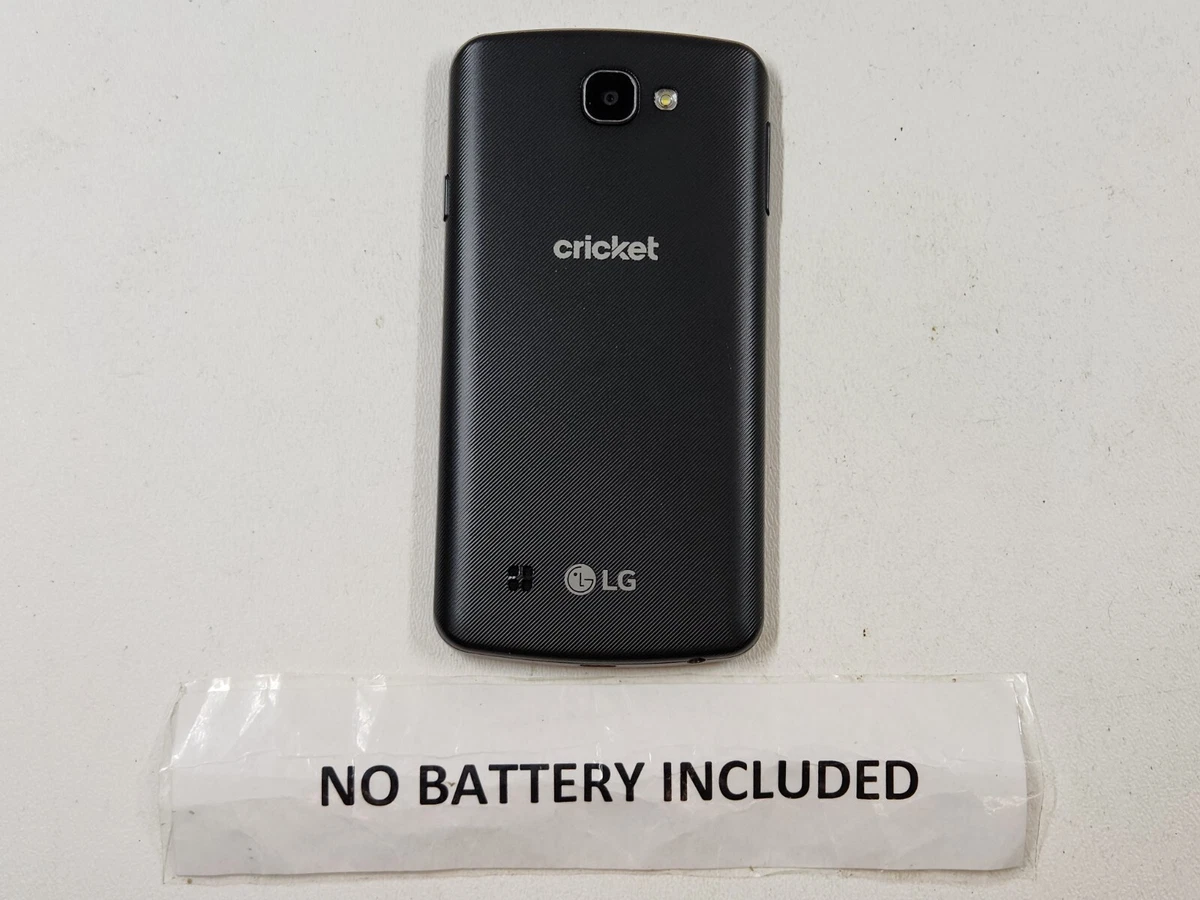 LG Spree LG K120 8GB Black Cricket Wireless Smartphone Clean IMEI Q4403