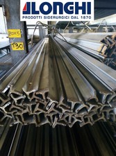 LAMINATO IN FERRO ACCIAIO BARRA PROFILO A T 30X4 mm.  3 PEZZI da 2 METRI