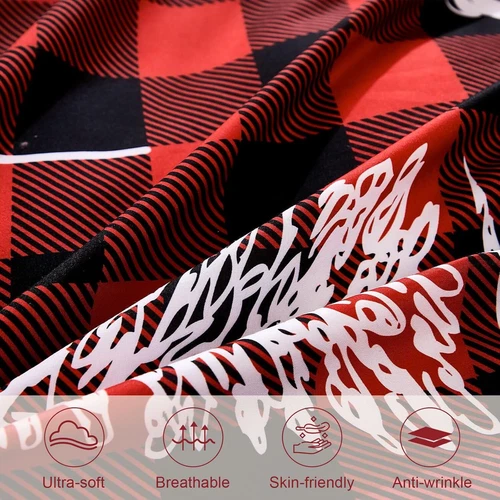 Art Christmas Tree Bedding Set | Christmas Gift | Christmas Decor