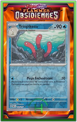 Triopikeau Reverse - EV3:Obsidianische Flammen - 059/197 - Pokemon Karte DE Neu