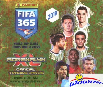 2018 Panini Adrenalyn XL FIFA 365 Factory Sealed 24 Pack Booster Box-144 Cards!