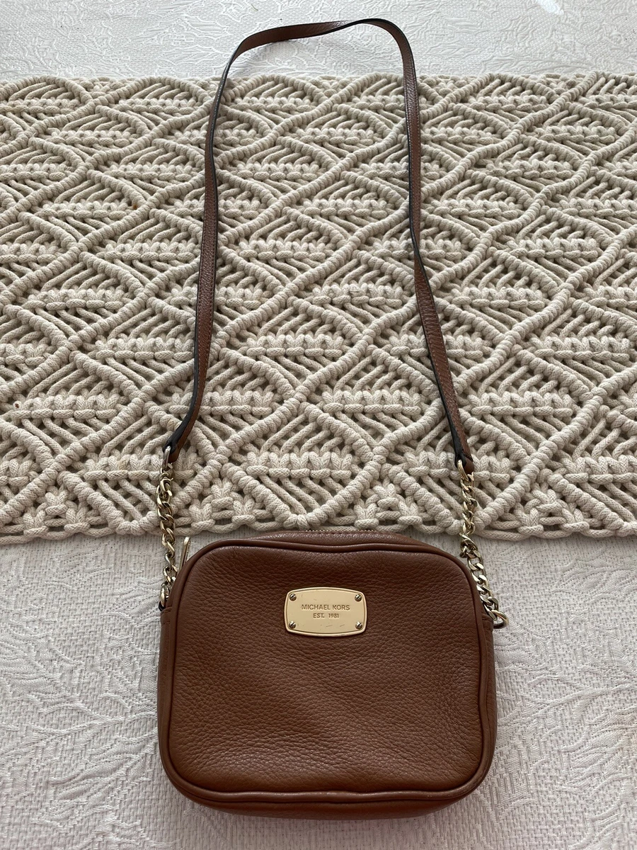 Michael kors tan on sale crossbody bag