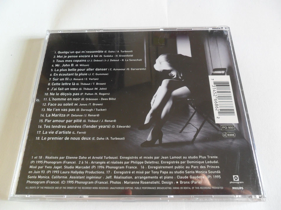 SYLVIE VARTAN - Sylvie Vartan (CD 1995) FRANCE Pressing Foto 4 de 4