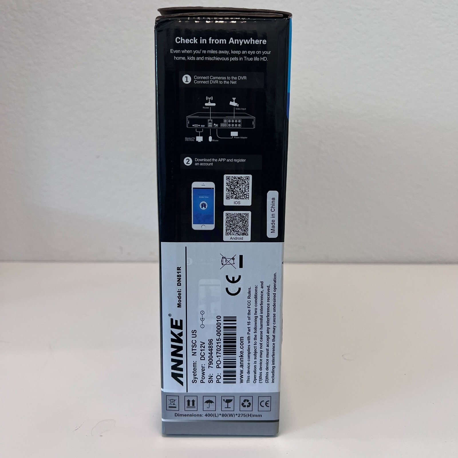 *NEW* Annke 8 Channel 1080P Lite Digital Video Recorder Model DN81R 4-in-1 DVR