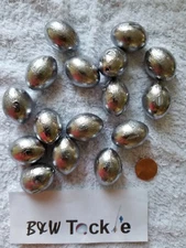 25pcs. 4 oz Egg Sinkers  Slip Sinkers, Weights, Fishing,  FREE shipping