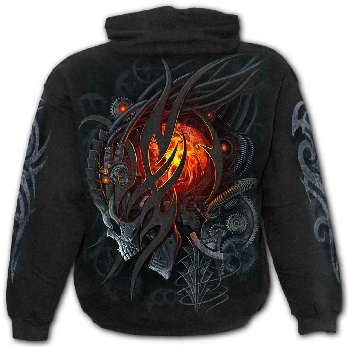 Majestic Draco | Spiral Trui met capuchon