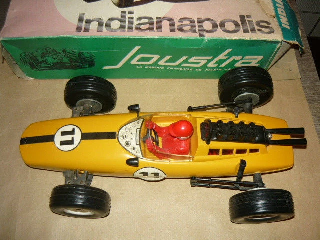 JOUSTRA LOTUS GP AUTO DA CORSA INDIANAPOLIS AUTOMODELLO SCALA 1/10 MADE FRANCE - Immagine 2 di 4
