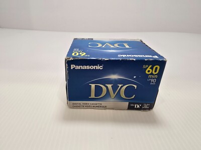 Panasonic AY-DVM60V5×10 Panasonic AY-DVM60EJ MiniDV 60-Min 5-Pack (Sealed). DVC Tapes NEW