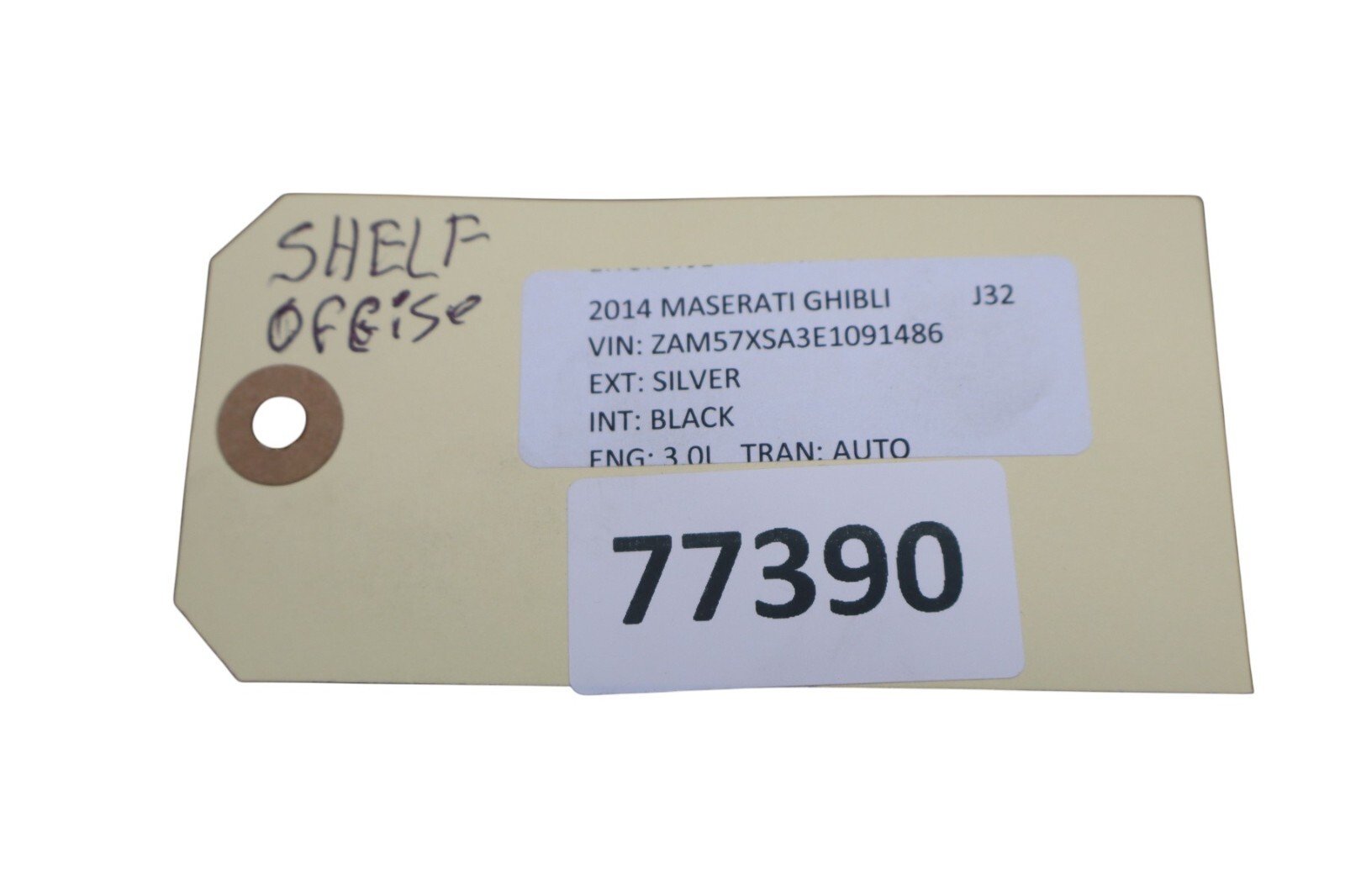 14-20 Maserati Ghibli M157 Rear Right Side Inner Tail Light Lamp 6700046630 OEM