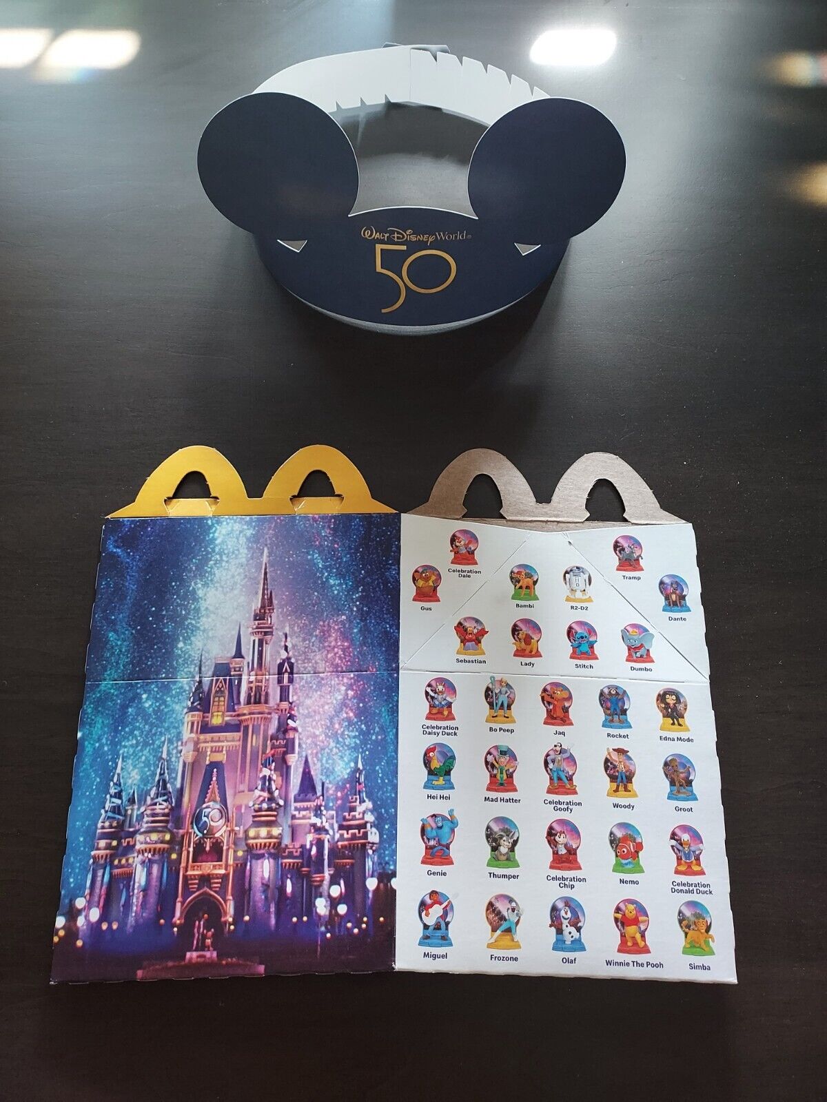 2021 McDonald's Happy Meal Toys Walt Disney Worlds 50th Anniversary