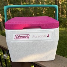 Vintage Coleman Personal 8 Cooler 5272 90s Fl...