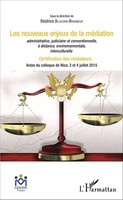 Les Nouveaux Enjeux De La MéDiation Administrative, Judiciai ... 9782343079752