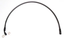 Magnum 21" Black Pearl Upper Brake Line 10mm 35° Banjo Fitting (47121)