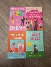 Sarah Adams Collection 4 Books Set Cheat Sheet,When in Rome,Enemy,Practice Makes