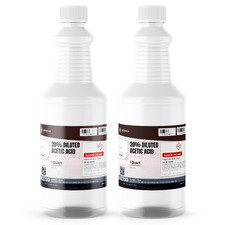20 Diluted Acetic Acid Food Grade - 2 Quarts