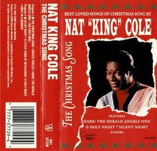 Nat King Cole - The Christmas Song Cassette VG