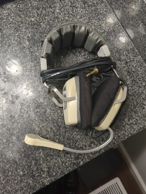 Telex E-951 Pilot Head Set 1988 untested 