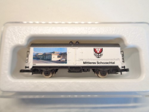 MÄRKLIN MINICLUB Kühlwagen Weingärtnergenossemschaft Mittleres Schozacht (26186) | Condition: Gebraucht
