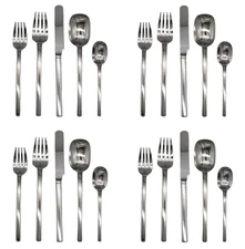 Mikasa Zena 18/8 Stainless Steel 20pc. Flatware Set (Service for Four)