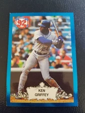 Ken Griffey Jr Seattle Mariners 1992 American Sports Monthly Swinging NM