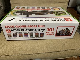 Atari Flashback 7 Classic Game Console - Black/Orange