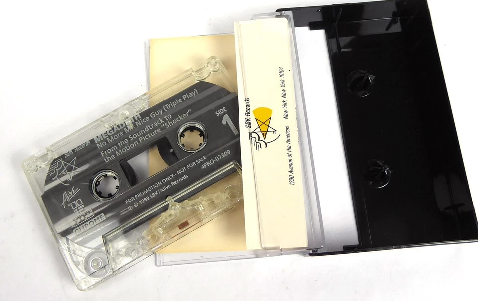 Musikkassette - MEGADETH - No More Mr Nice Guy - Promo - Tape MC - Bild 2 von 2