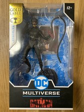 SEALED McFarlane DC Multiverse Catwoman Half-Masked The Batman Movie Gold Label