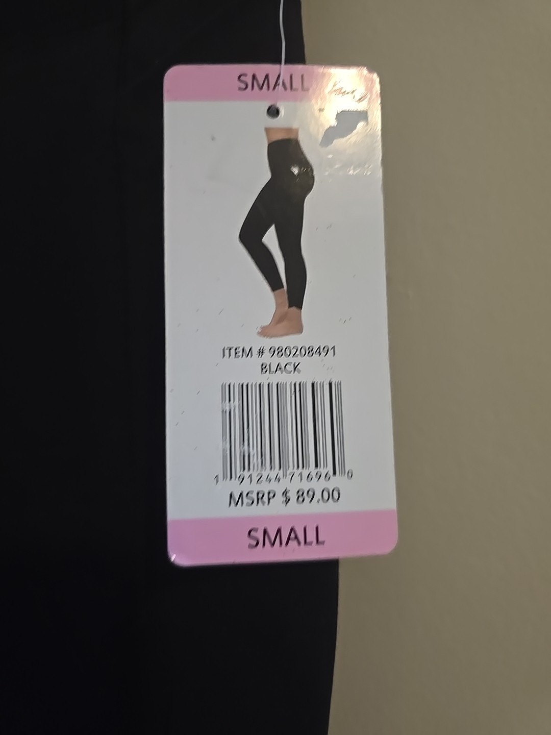 Black Active Life Legging with pockets Black Small