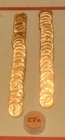 Roll Of 50 GEM BU 1958 - D  Lincoln Wheat Cents Penny MS  CHOICE UNCIRCULATED A1