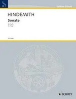 Paul Hindemith | Sonate In C | BroschüRe | Deutsch (1980) | 20 S. | Schott Music