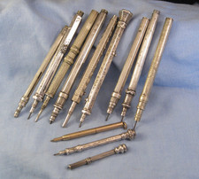 ANTIQUE PROPELLING MECHANICAL VICTORIAN SILVER PENCIL SPARES REPAIRS